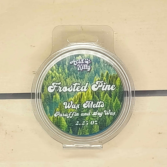 Frosted Pine Wax Melts Clamshell