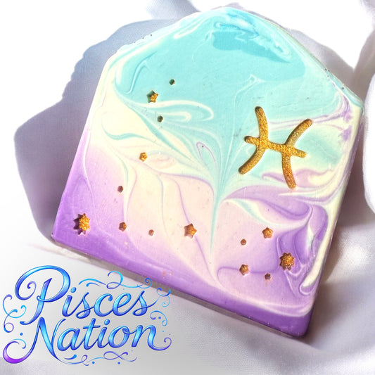 Pisces Nation Artisan Soap (Jasmine and Sandalwood Fragrance)